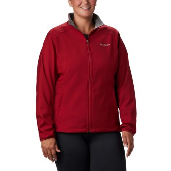 Columbia Ženske Jakne - Kruser Ridge II Softshell Plus Size Crvene | VBMO-49803